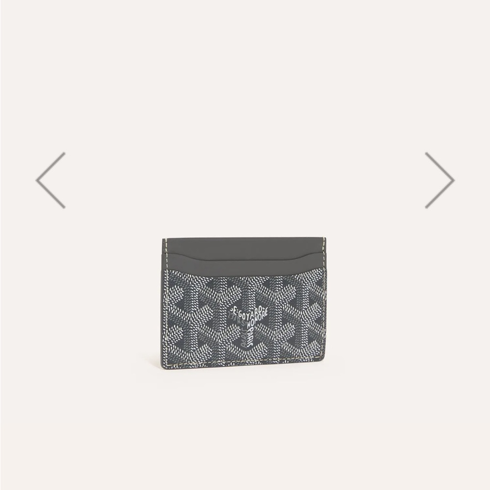 Goyard Grey Card Holder